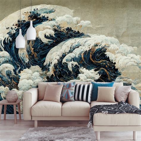 Removable Wallpaper Mural Etsy