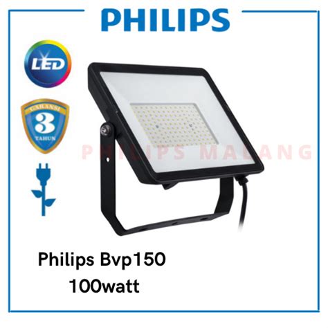 Jual Philips Led Flood Light Sorot Bvp Led Psu W Putih Swb G