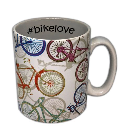 Boxed Personalised Bicycle Stoneware Mug Bike Mug Etsy