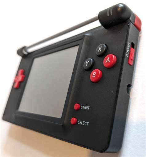 Nintendo Game Boy Macro Black And Red Custom Game Boy Advance Ebay