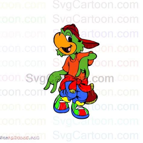 Jose Carioca Dancing Saludos Amigos Svg Dxf Eps Pdf Png