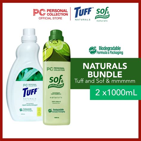 Tuff Naturals Liquid Laundry Detergent Sof Mmmmm Naturals Fabric