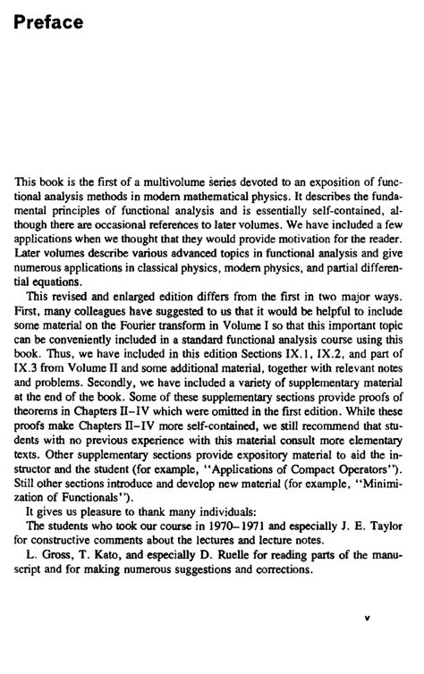 Reed M Simon B Vol 1 Methods Of Mathematical Physics Functional