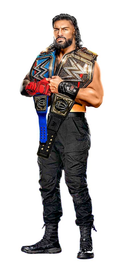 Roman Reigns Full Body Custom Png By Decentrenderz On Deviantart