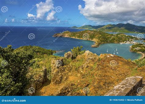 View From Shirley Heights To The Coast Of Antigua Paradise Bay At