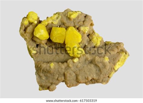 Nugget Sulfur Sicily Italy Stock Photo Shutterstock