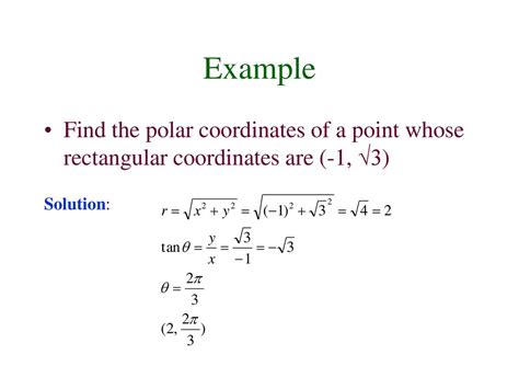 Polar Coordinates Ppt Download