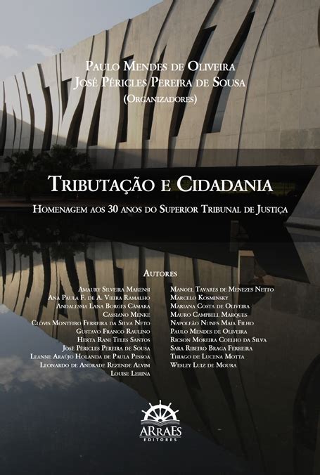 Tributação E Cidadania Arraes Editores