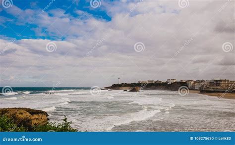 France Landscape Beach Ocean Stock Photo - Image of atlantic, coastline ...