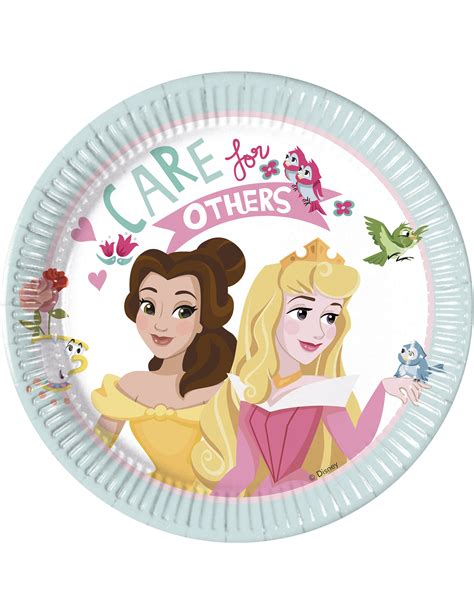 Petites Assiettes En Carton Disney Princesses Cm D Guisements