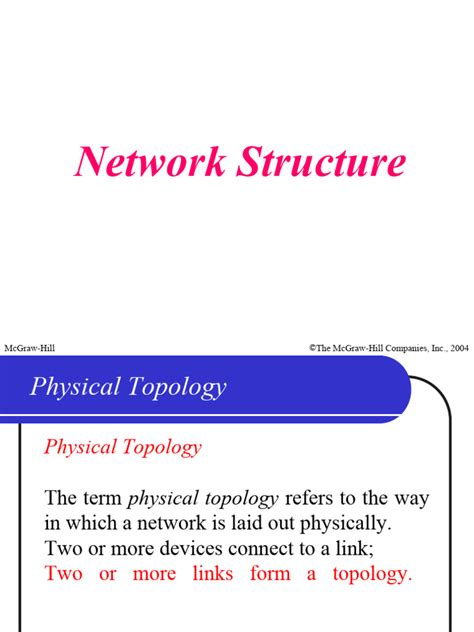 Lec 03 To Lec 05 Physical Structure Or Topologies Pdf Network