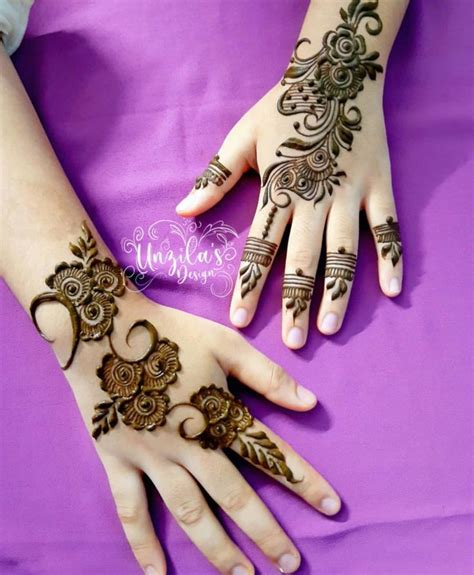 50 Latest Henna Mendhi Designs Zahrah Rose Simple Mehndi Designs