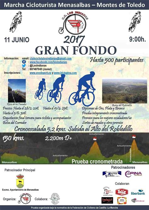 I Marcha Cicloturista Menasalbas Montes De Toledo Menasalbas Toledo