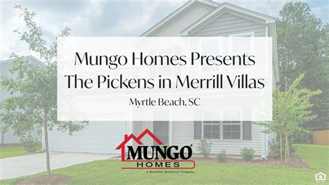 Tour The Pickens Floor Plan By Mungo Homes Youtube