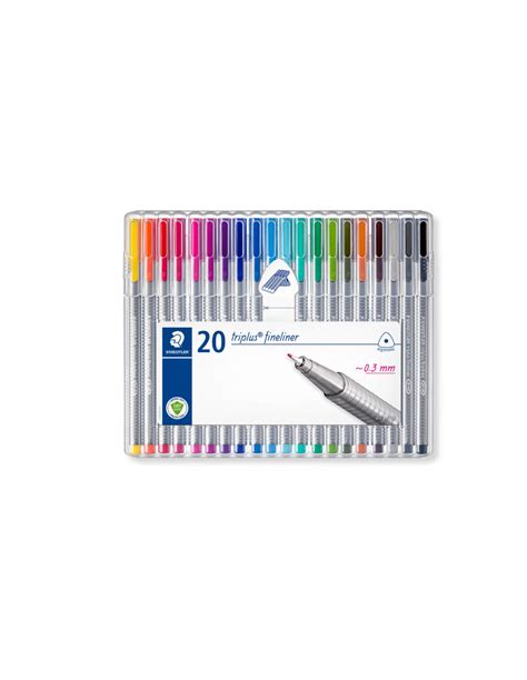 Marcador Staedtler Triplus Fineliner Mm C Marcadores De Feltr