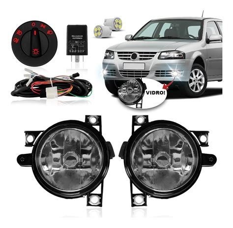 Kit Farol Neblina Gol Parati Saveiro G Bt Mod Original Red Mercado