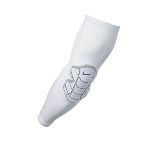 Nike Pro Hyperstrong Padded Elbow Sleeve White Baseball 360