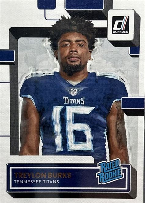 Treylon Burks 2022 Donruss Canvas 312 Price Guide Sports Card Investor