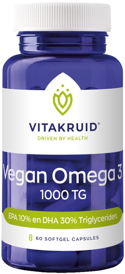 Vegan Omega 3 1000 TG Van Vitakruid