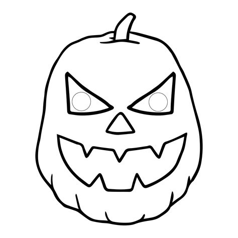 Halloween Mask Coloring Pages - 15 Free PDF Printables | Printablee