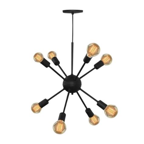 Luminária Lustre Pendente Sputnik Átomo Para 8 Lâmpadas TM 5308 Leroy