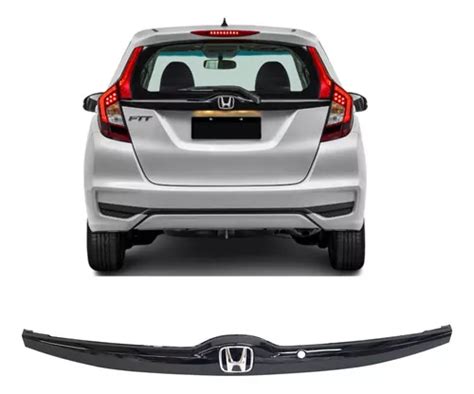 Acabamento Friso Do Porta Malas Honda Fit Emblema Frete Gr Tis