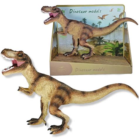 Figurka DINOZAUR T REX TYRANOZAUR REX DUŻY 42 cm 12638939105 Allegro pl