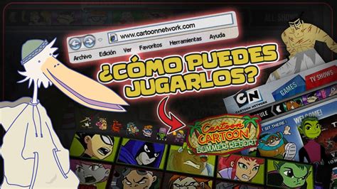 Los Juegos Antiguos De La Web De Cartoon Network ⬜ ⬛ Juegos Flash 💥