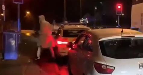 Police Amazed When Driver Gets Out Of Car In His Dressing Gown