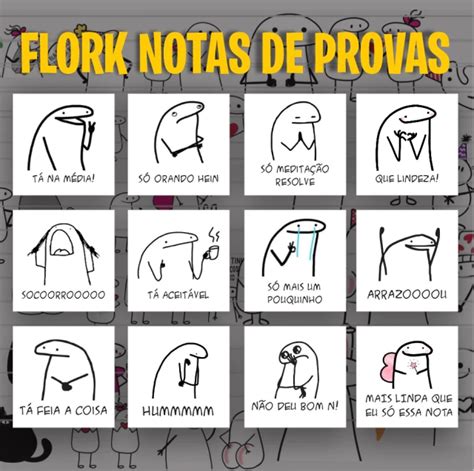 35 Flork para Notas Escolares Correção de Provas