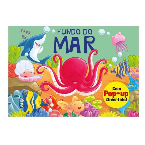 Fundo Do Mar Livro Pop Up Mega Arte