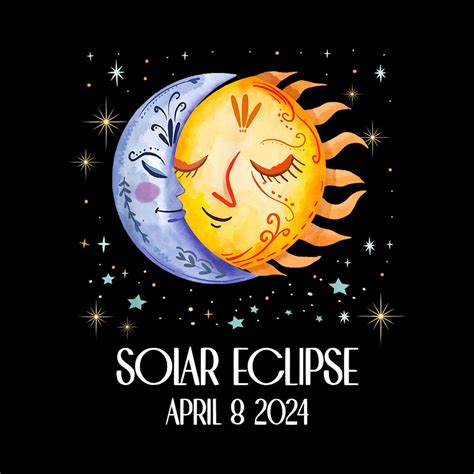 Total Solar Eclipse 2024 Cute Solar Eclipse Kids Boys Girls Png Digital