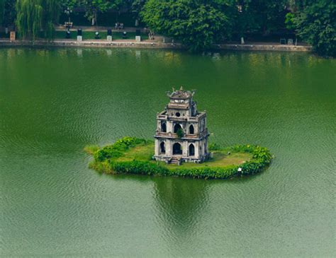 Turtle Tower Hanoi - Symbol of Hanoi - Travel Hanoi