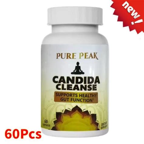 Candida Cleanse Complex Support Capsules Detox And C`leanse Supplement