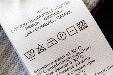 Care Label Symbols For Clothes And Textile Products Textile Blog