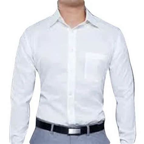 Formal Cotton Men Plain Shirt Full Sleeves Rs 190 R J Fashion Hub