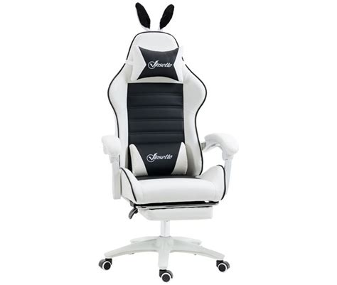 Vinsetto Silla Gaming Profesional Silla Gamer Racing Giratoria De Cuero