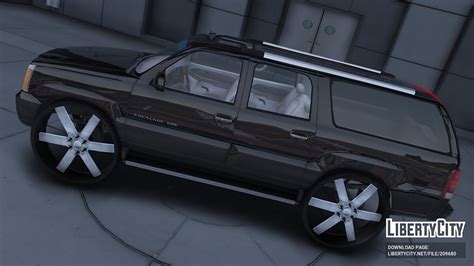 Завантажити Custom Cadillac Escalade Esv Donk для Gta 5