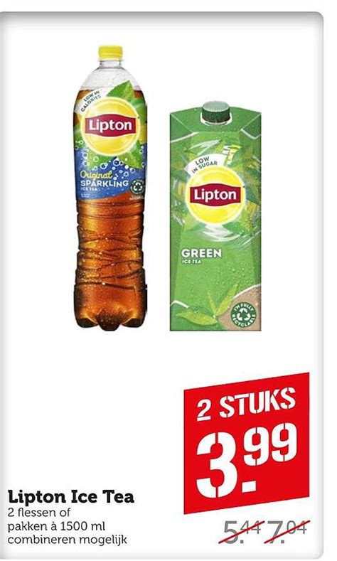 Lipton Ice Tea Aanbieding Bij Coop Folders Nl