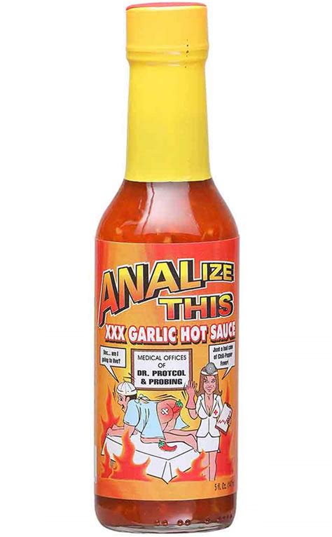 Analize This Xxx Garlic Hot Sauce