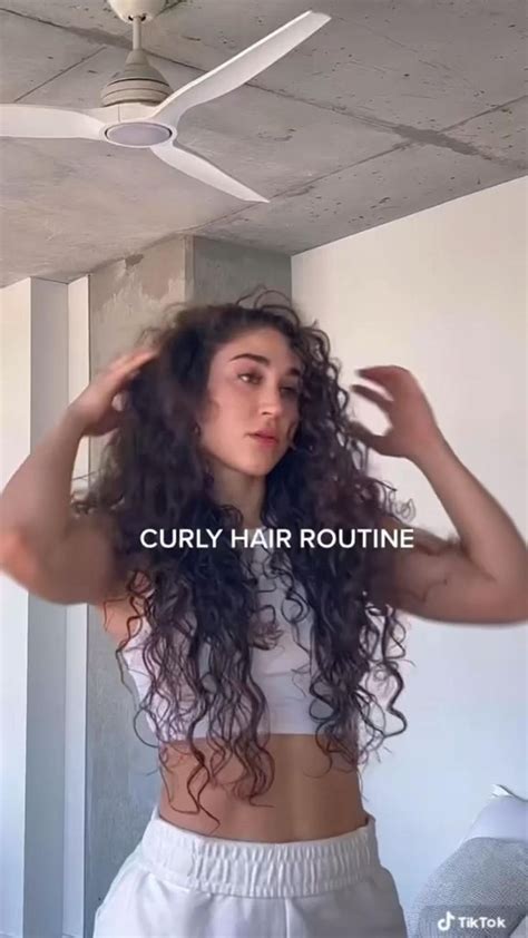 Curly Hair Routine For Long Brown Curly Hair Curly Hairstyles Curly