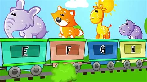 The Abc Animal Train Song Alphabet Song Children Learn To Read Abcs