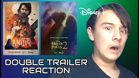 DOUBLE TRAILER REACTION Star Wars Andor Hocus Pocus 2 Disney