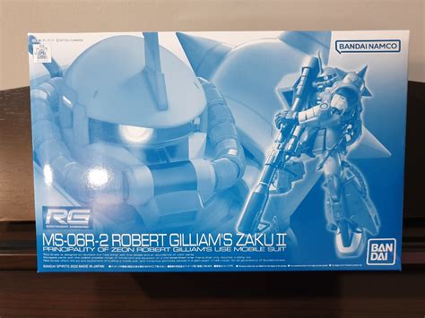 P Bandai MS 06R 2 Robert Gilliams S Zaku II RG 1 144 Gundam Hobbies