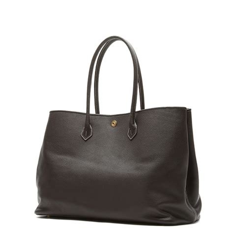 Dark Brown Tote Bag Adam`s Peach