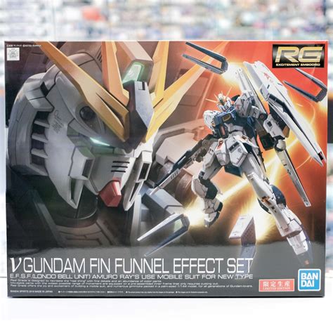 Rg Rx 93 V Nu Gundam And Fin Funnel Effect Set Shopee Philippines