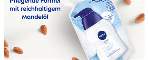 NIVEA Creme Soft Pflegeseife Nachfüllbeutel 500 ml pflegende