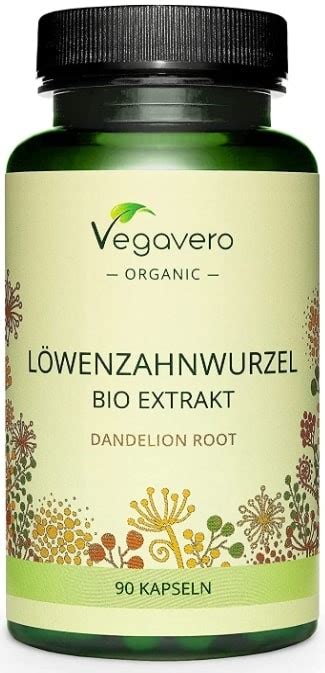 Löwenzahnwurzel Bio Extrakt 500 mg 90 капсули Vegavero Ozone bg