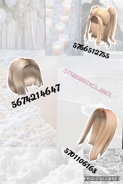 Roblox Hair Codes Dirty Blonde In 2024 Blonde Hair Roblox Cute Blonde Hair Short Blonde Hair