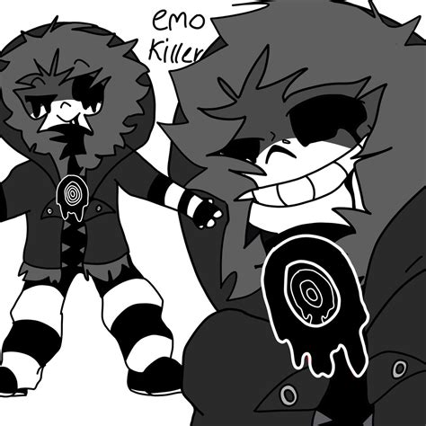 Emo Killer Sans By Painfullyred On Deviantart